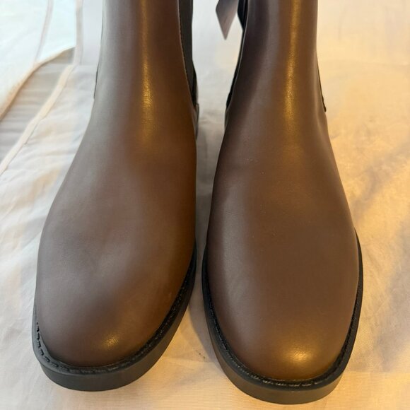 Aerosoles Tropea Women's Brown Faux Leather Ankle Boots Women Size 10 NEW - Picture 2 of 7